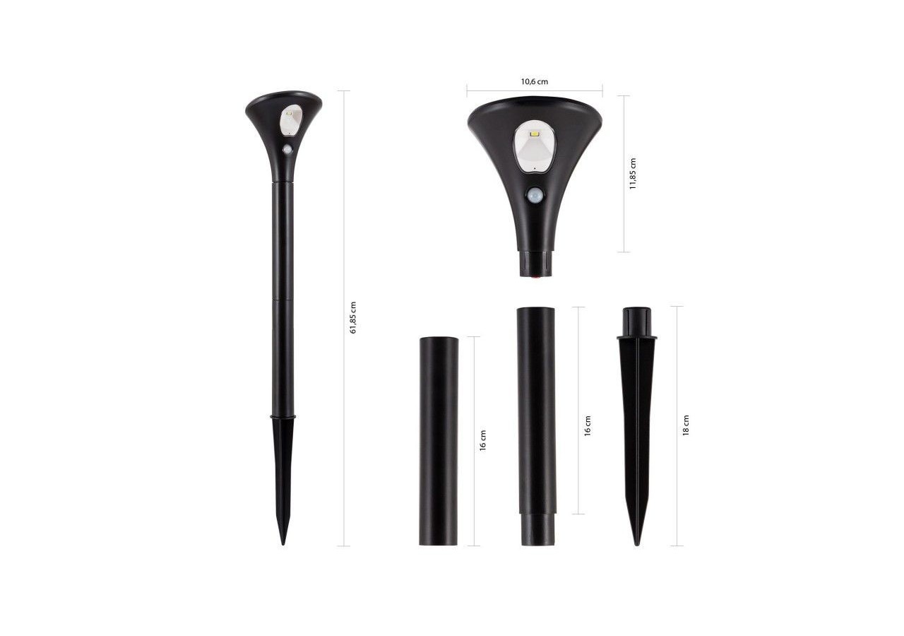 Spot Solaire Extérieur avec Détecteur de Mouvement - SL03 - Barcelona LED