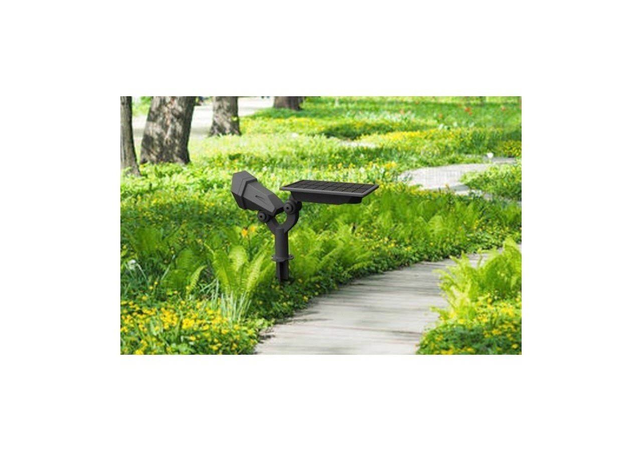 Spots LED solaires 2W avec capteur - SL05-BF - Barcelona LED