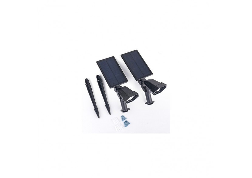 Spots LED solaires 2W avec capteur - SL05-BF - Barcelona LED