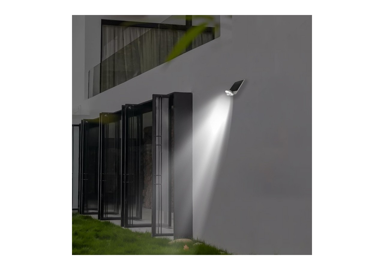 Applique murale solaire avec capteur 3,6 W IP44 - SL19-W - Barcelona LED
