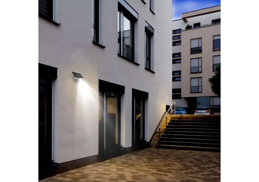 Applique murale solaire avec capteur 3,6 W IP44 - SL19-W - Barcelona LED