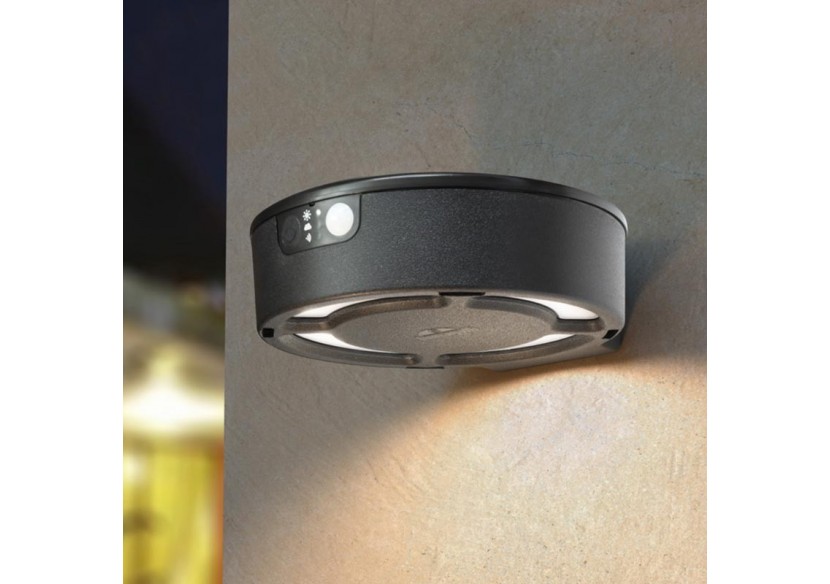 Applique solaire CCT "Fortunato" avec capteur Fumagalli - FO1.000.000.A0S1K - Barcelona LED