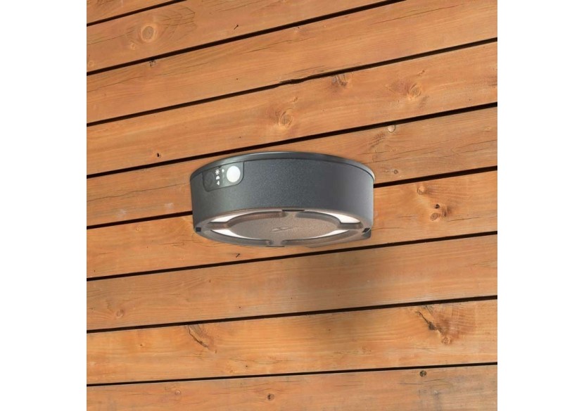 Applique solaire CCT "Fortunato" avec capteur Fumagalli - FO1.000.000.A0S1K - Barcelona LED