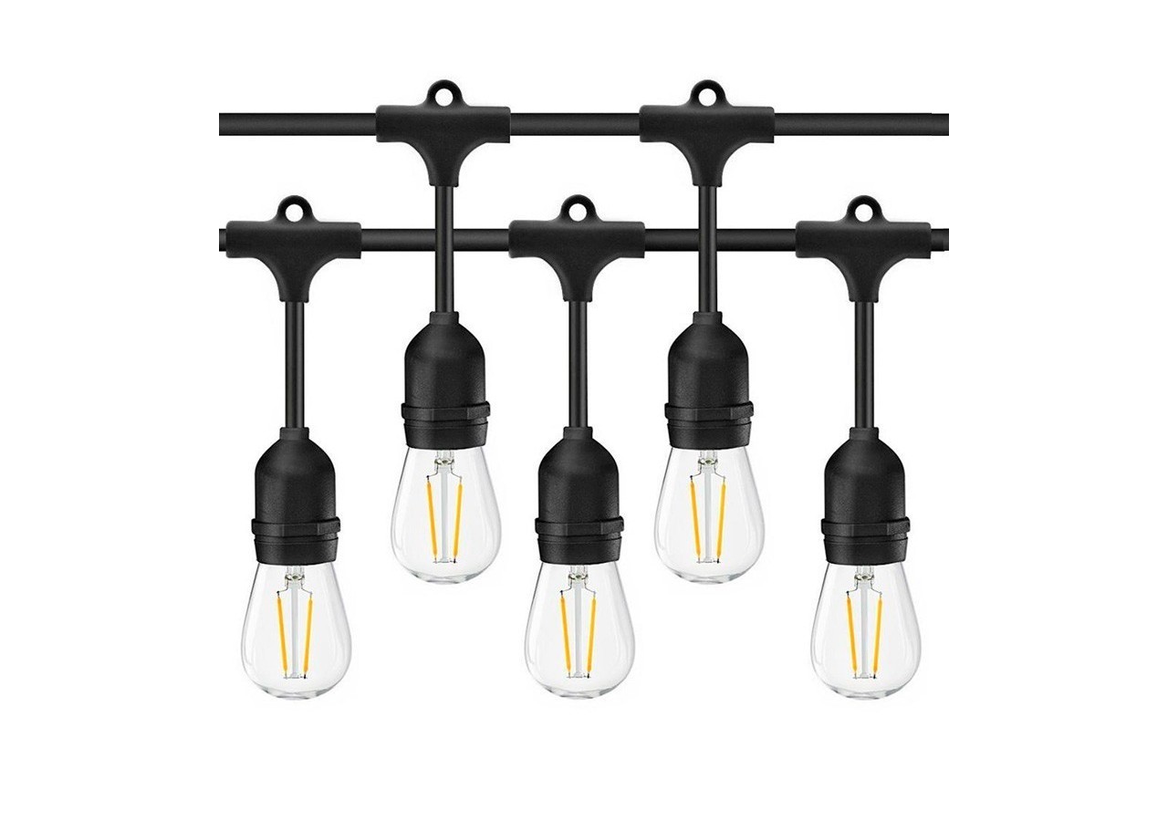 Guirlande extérieure connectable en série-IP65-6,5m-10 x E27 - L1800-5 - Barcelona LED