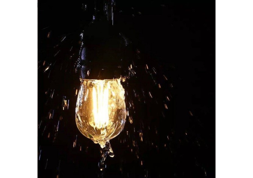 Guirlande extérieure connectable en série-IP65-6,5m-10 x E27 - L1800-5 - Barcelona LED