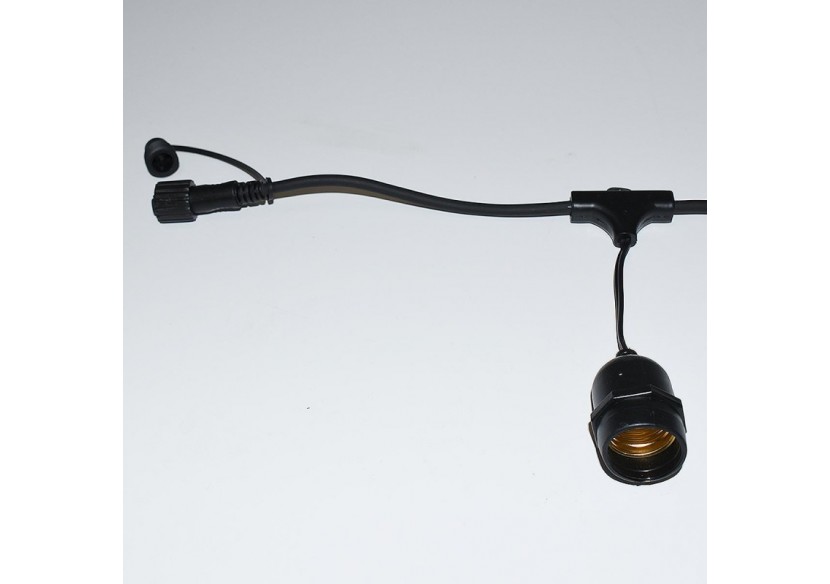 Guirlande extérieure connectable en série-IP65-6,5m-10 x E27 - L1800-5 - Barcelona LED