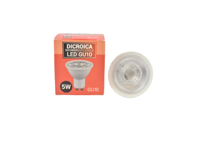 Ampoule LED GU10 5W couleurs COB - B521RO - Barcelona LED Ampoule LED GU10 5W couleurs COB - B521RO - Barcelona LED