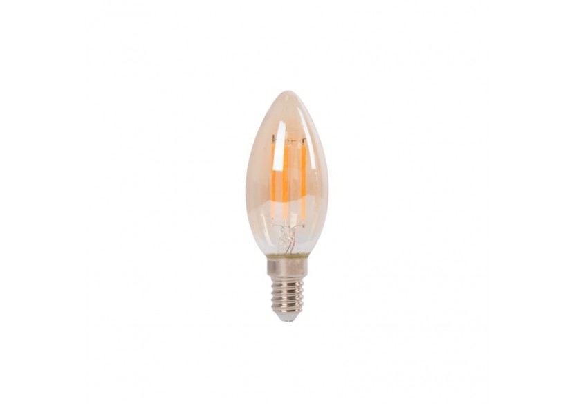 Ampoule à filament LED Bougie E14 C35-4W-Vintage-2200K - BFD1-C35E14-BC - Barcelona LED