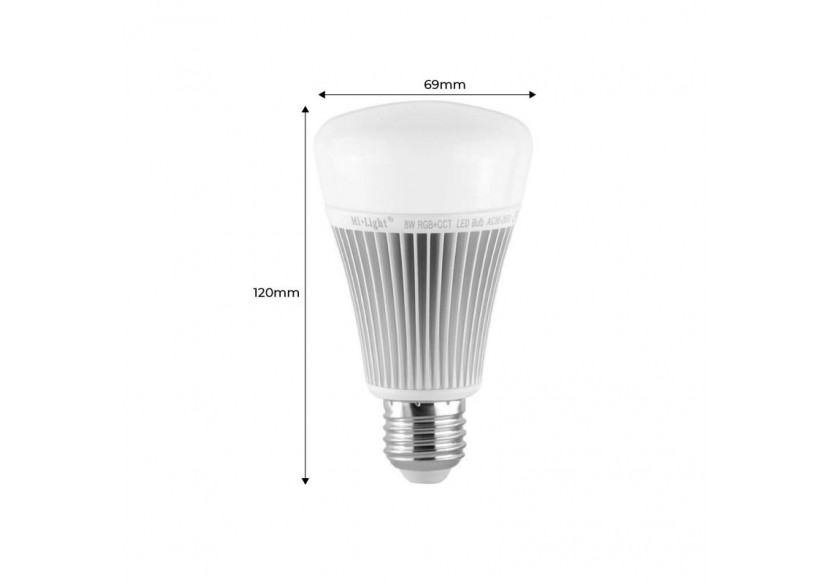 Ampoule LED E27 9W RGB-CCTRF / Wifi - B1402RGBWW - Barcelona LED