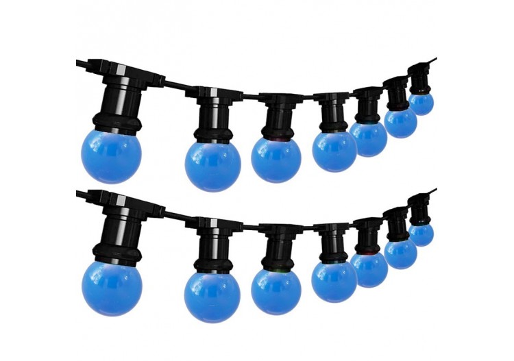 Ampoule LED E27 1W G45 Couleurs - B1312-E27-AZ - Barcelona LED 2