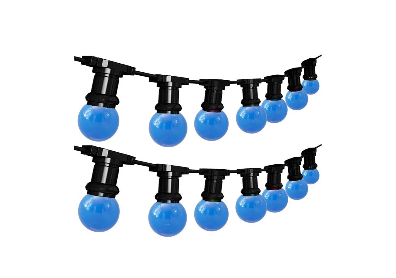 Ampoule LED E27 1W G45 Couleurs - B1312-E27-AZ - Barcelona LED