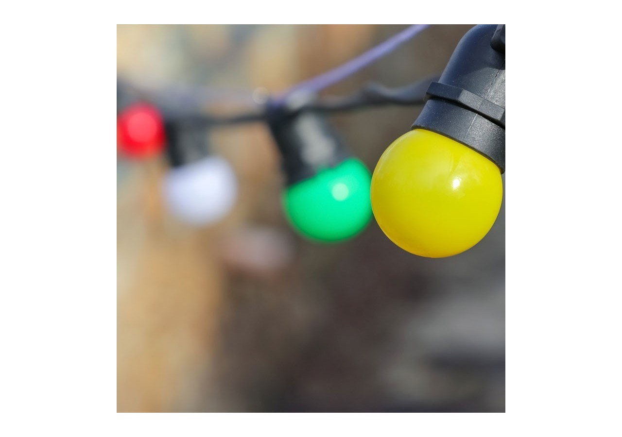 Ampoule LED E27 1W G45 Couleurs - B1312-E27-AZ - Barcelona LED