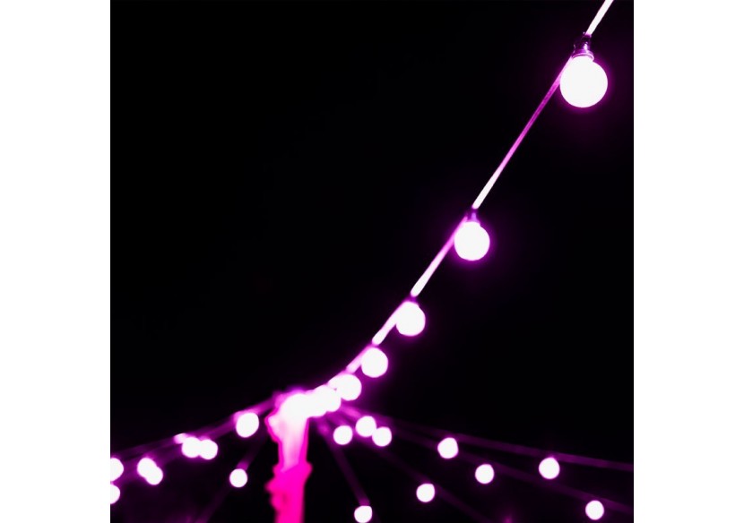 Ampoule LED E27 1W G45 Couleurs - B1312-E27-AZ - Barcelona LED