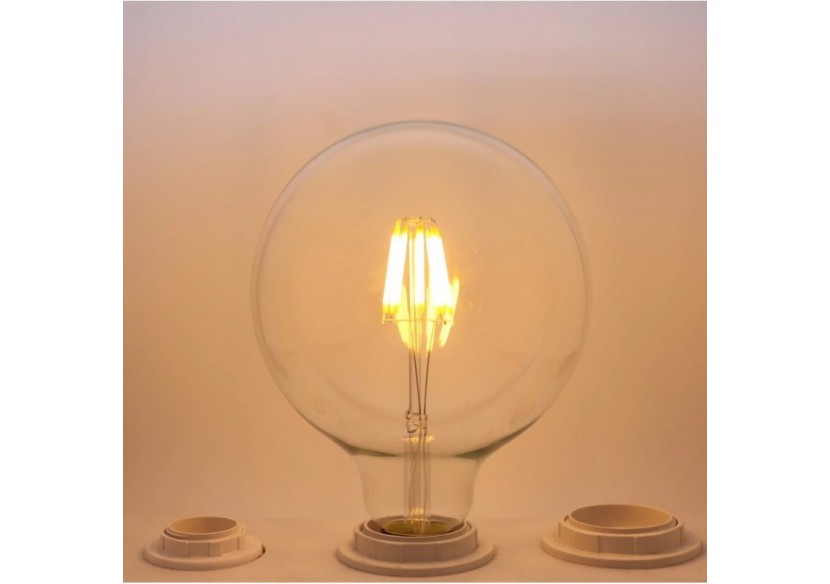 Ampoule LED Globe à Filament E27 G125 8W 800lm - BF1-G125E27-BC - Barcelona LED