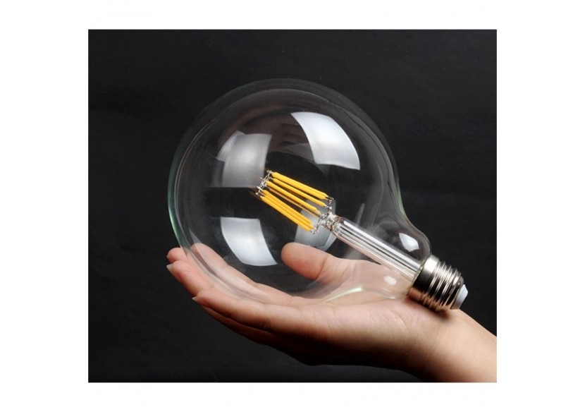 Ampoule LED Globe à Filament E27 G125 8W 800lm - BF1-G125E27-BC - Barcelona LED