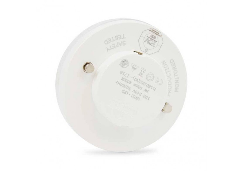 Ampoule LED GX53 3W - H.LED.G53.4K - Barcelona LED