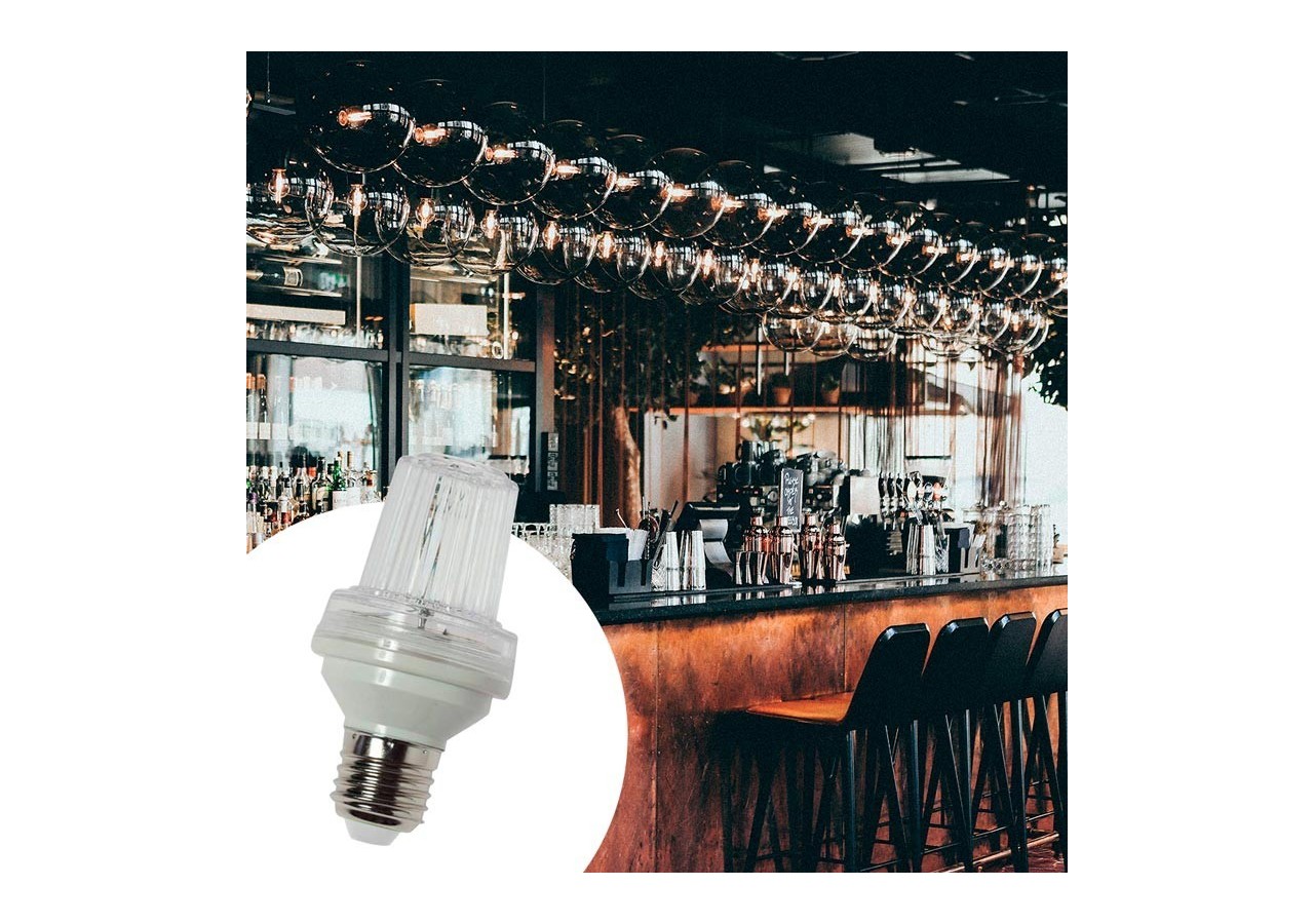 Ampoule LED E27 0.3W Stroboscopique IP44 - B1321 - Barcelona LED