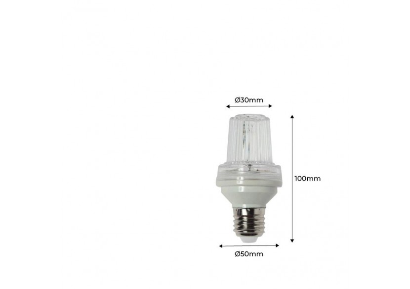 Ampoule LED E27 0.3W Stroboscopique IP44 - B1321 - Barcelona LED
