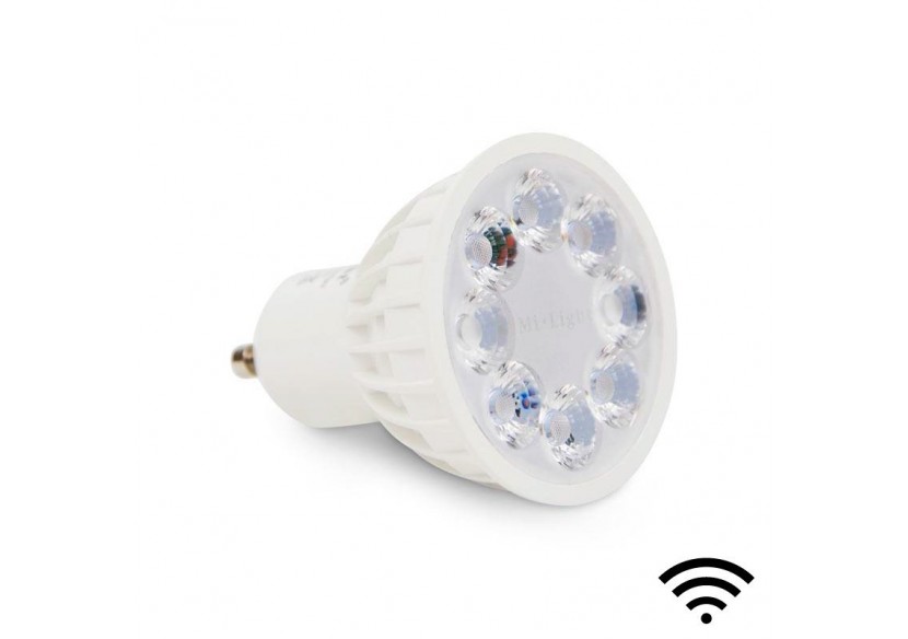 Ampoule LED GU10 4W RGB+CTT RF / Wifi - FUT103 - Barcelona LED