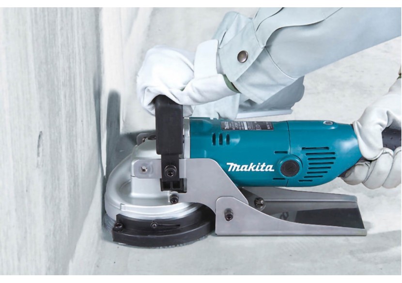 Surfaceuse à béton spéciale sols et surfaces planes Ø 125 mm - Makita : Confort'Mat