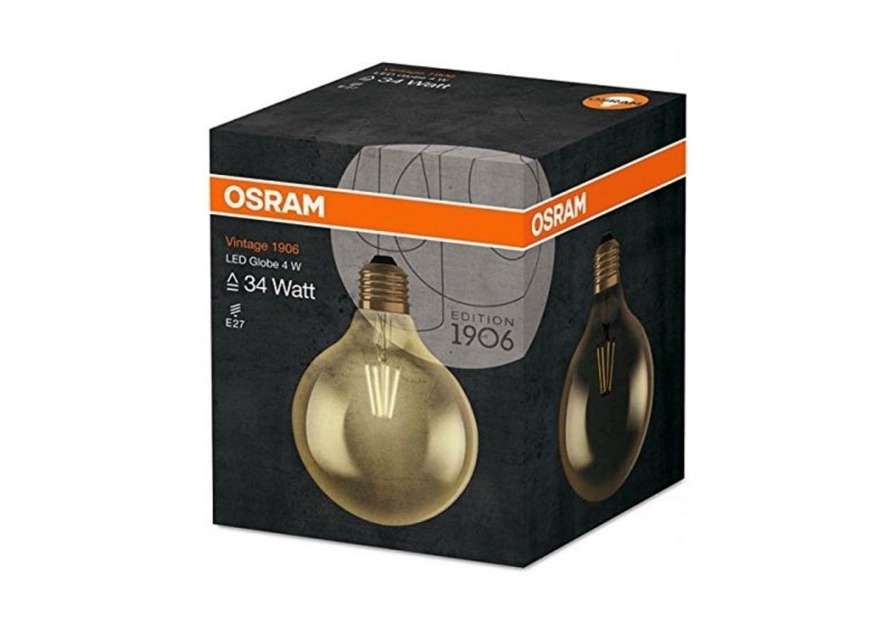 Ampoule LED E27 6,5W Filament dimmable "1906" Osram - O808997 - Barcelona LED