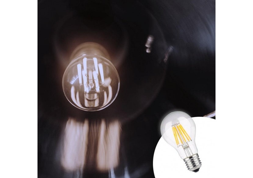 Ampoule LED E27 8W A60 Filament Clear - B1359-4-BF - Barcelona LED Ampoule LED E27 8W A60 Filament Clear - B1359-4-BF - Barcelona LED