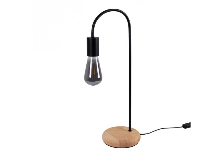 Ampoule LED décorative à filament E27 ST64"Smoky"-verre fumé-4W-3000K - BFD1-ST64E27-AHUM - Barcelona LED 2