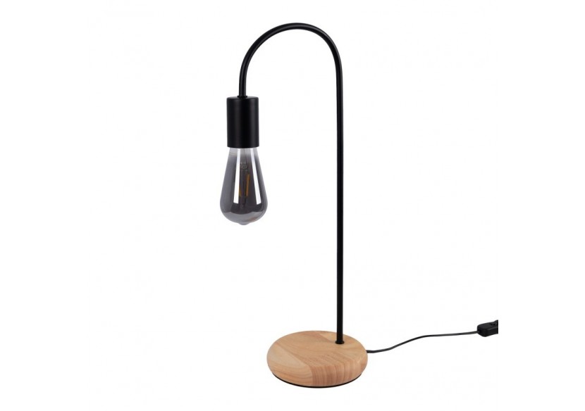 Ampoule LED décorative à filament E27 ST64"Smoky"-verre fumé-4W-3000K - BFD1-ST64E27-AHUM - Barcelona LED