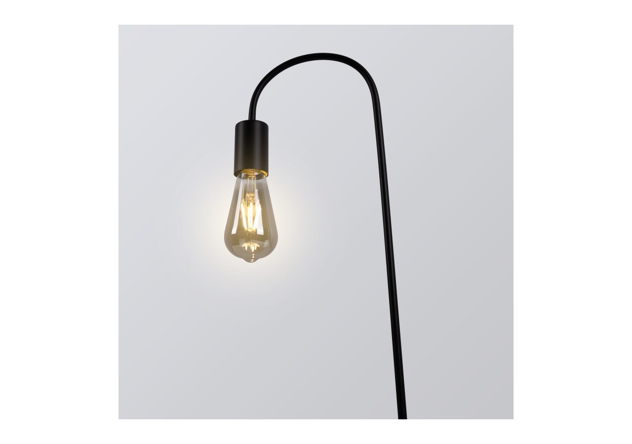 Ampoule LED décorative à filament E27 ST64"Smoky"-verre fumé-4W-3000K - BFD1-ST64E27-AHUM - Barcelona LED