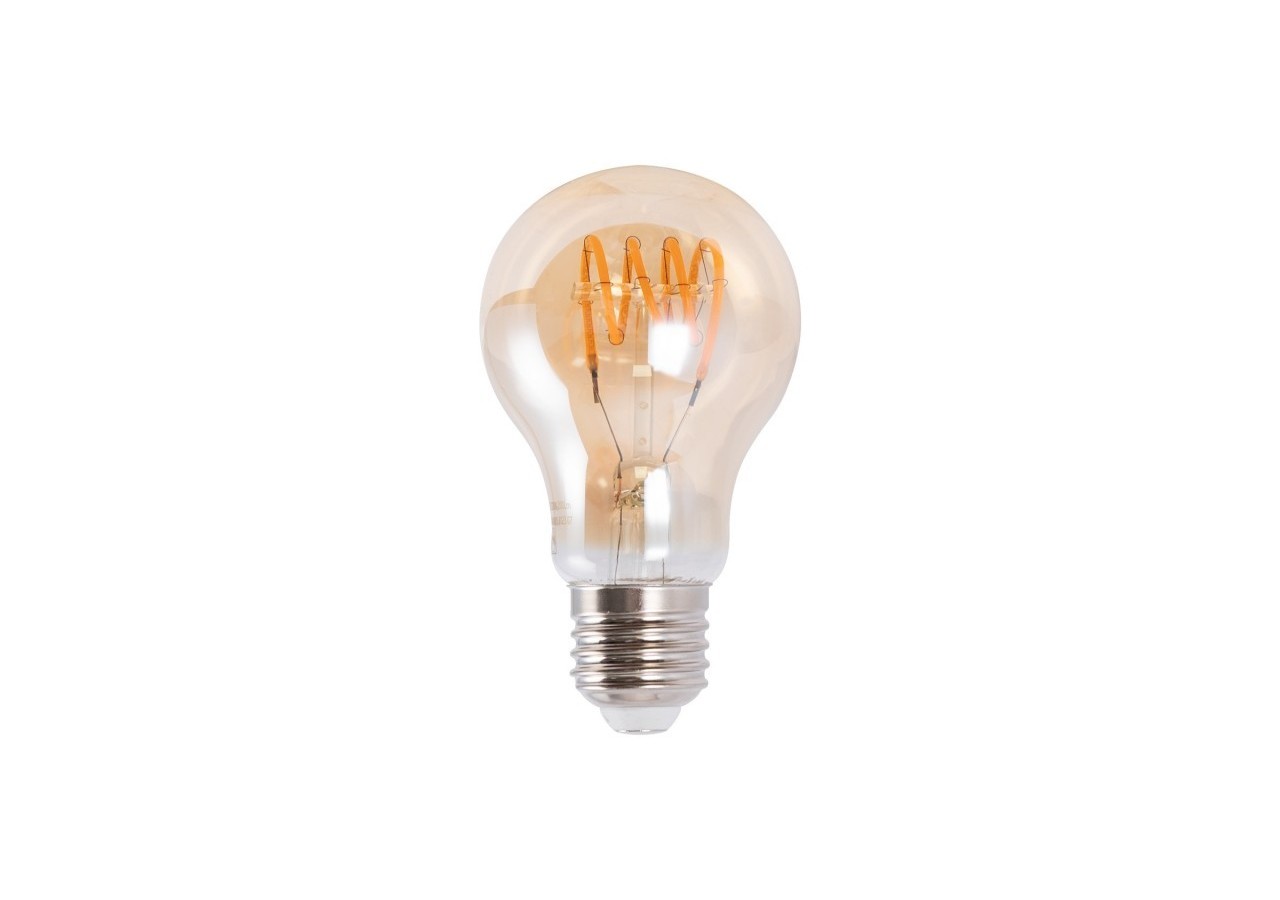 Ampoule LED vintage à filament en spirale-E27 A60-Dimmable 4W-2200K - BFD1-A60E27-ESPIRAL - Barcelona LED