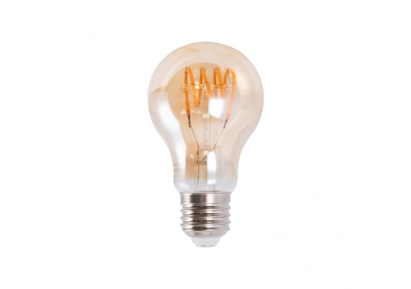 Ampoule LED vintage à filament en spirale-E27 A60-Dimmable 4W-2200K - BFD1-A60E27-ESPIRAL - Barcelona LED