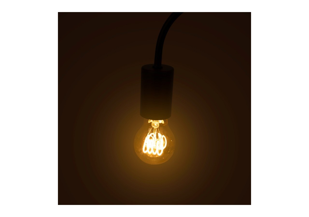 Ampoule LED vintage à filament en spirale-E27 A60-Dimmable 4W-2200K - BFD1-A60E27-ESPIRAL - Barcelona LED