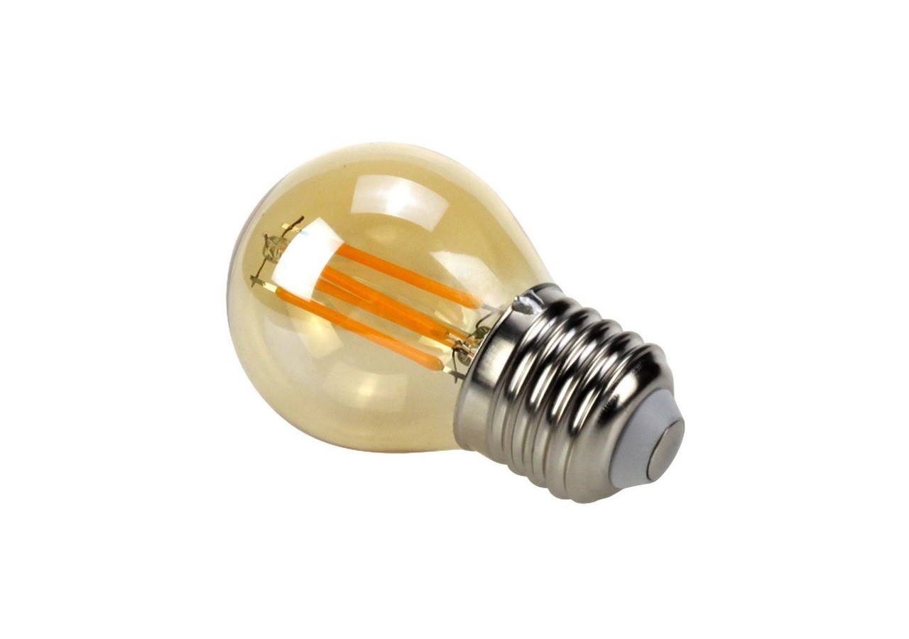 Ampoule LED 4W E27 G45 Filament rétro - BFD1-G45E27-AMB - Barcelona LED