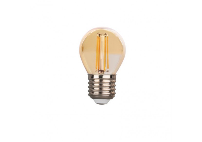 Ampoule LED 4W E27 G45 Filament rétro - BFD1-G45E27-AMB - Barcelona LED Ampoule LED 4W E27 G45 Filament rétro - BFD1-G45E27-AMB - Barcelona LED