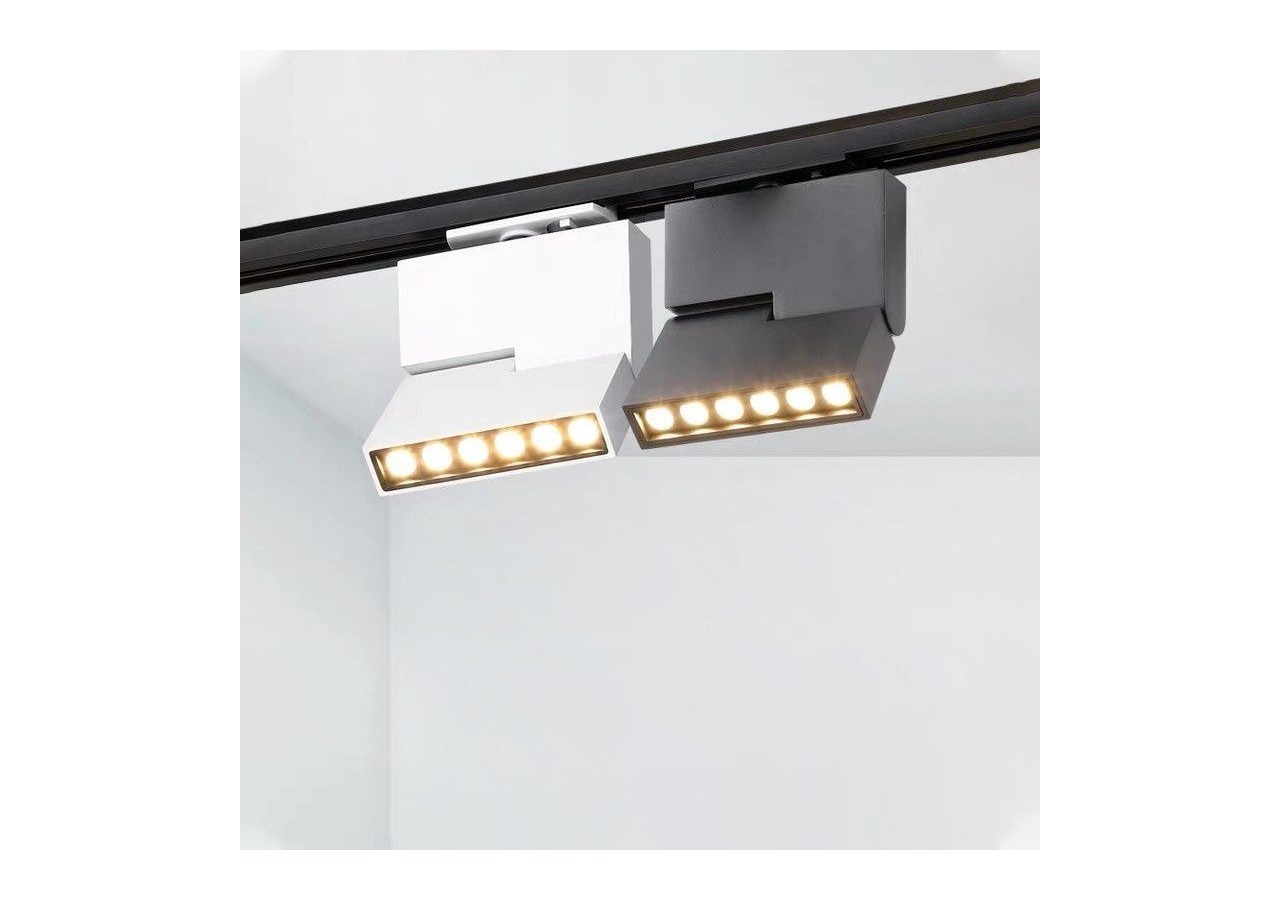 Spot LED 30W sur rail triphasé UGR19 - B00571-B-BC - Barcelona LED