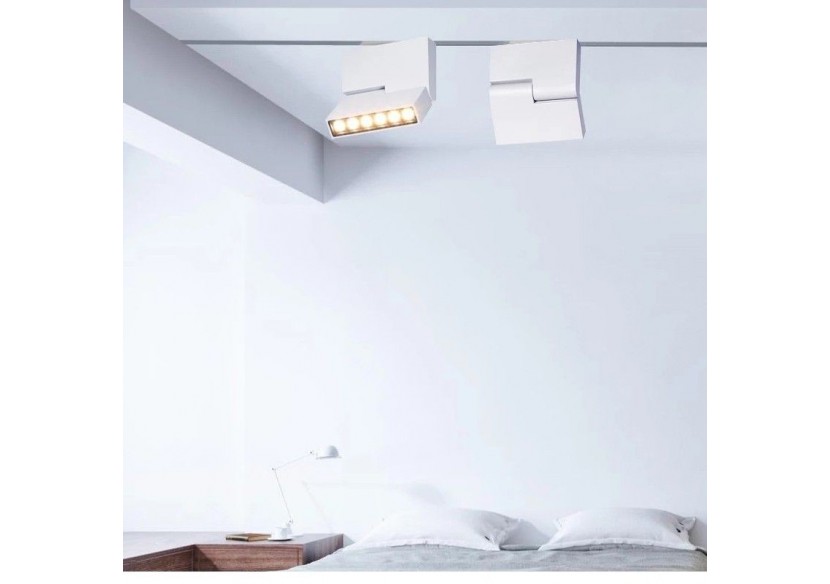 Spot LED 30W sur rail triphasé UGR19 - B00571-B-BC - Barcelona LED