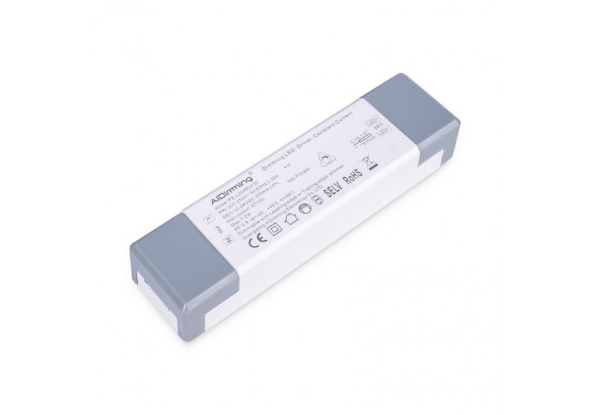 Driver dimmable TRIAC 12-24V DC-300mA-6W - PE-L294B2430 - Barcelona LED