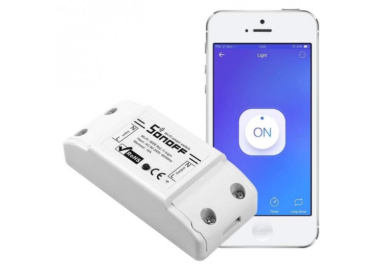 Interrupteur WiFi Basic Smart Home | SONOFF - SONOFFBASICR2 - Barcelona LED