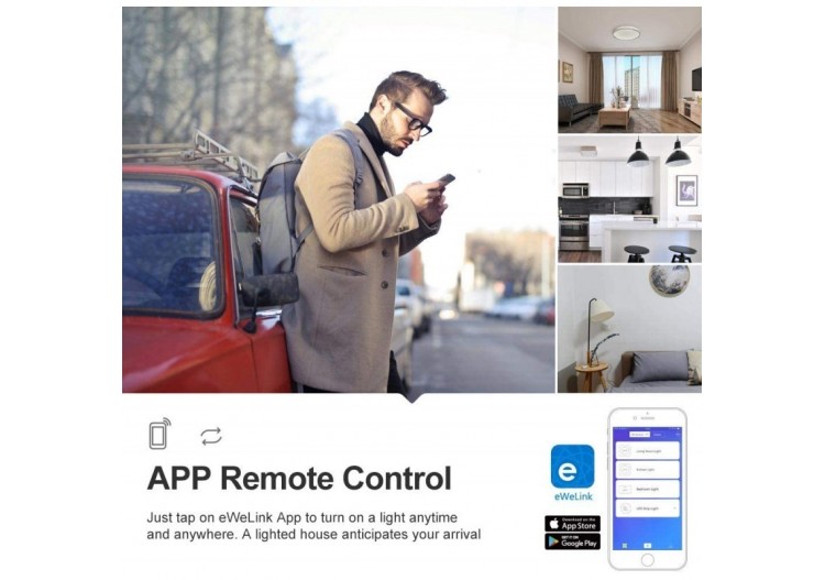 Interrupteur WiFi Basic Smart Home | SONOFF - SONOFFBASICR2 - Barcelona LED 2