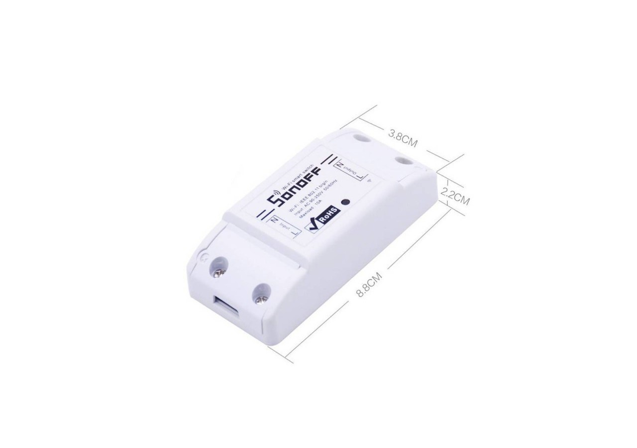 Interrupteur WiFi Basic Smart Home | SONOFF - SONOFFBASICR2 - Barcelona LED