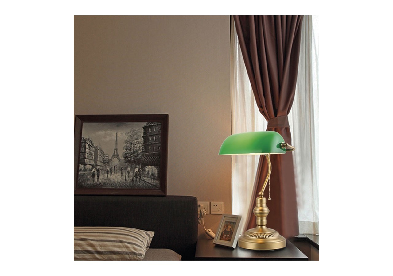 Lampe de banquier ancienne - LV419-V - Barcelona LED