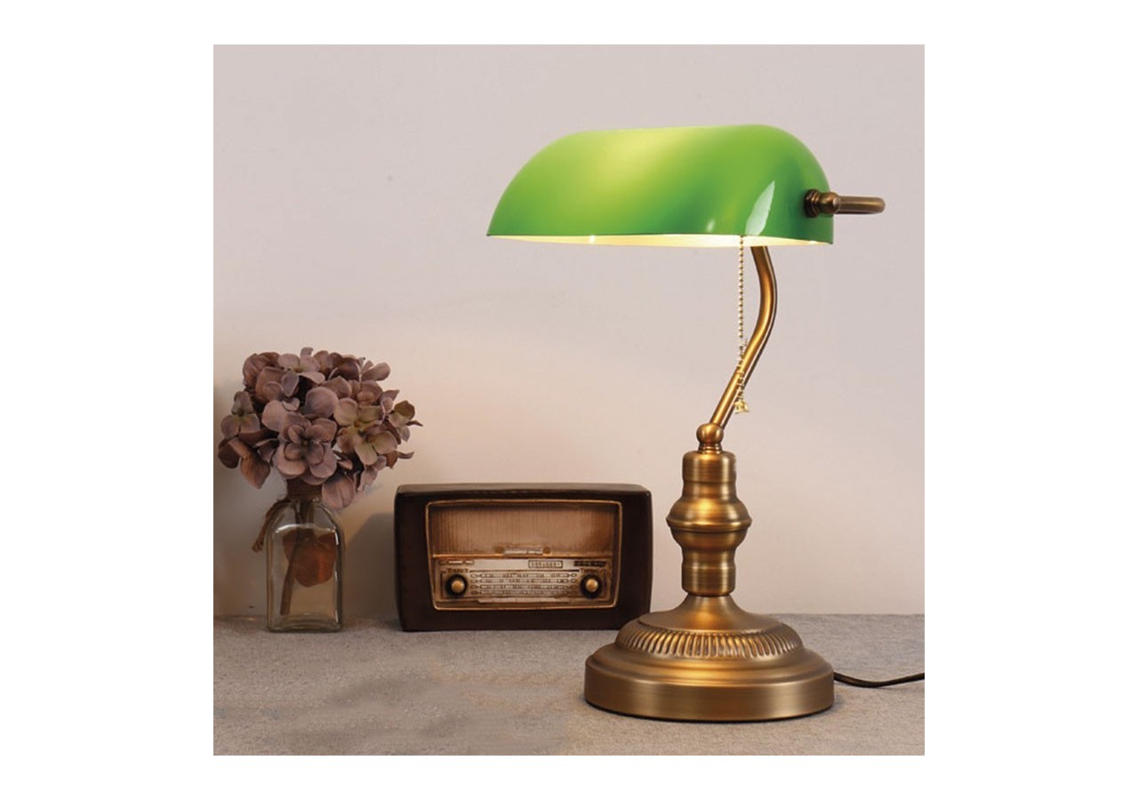 Lampe de banquier ancienne - LV419-V - Barcelona LED