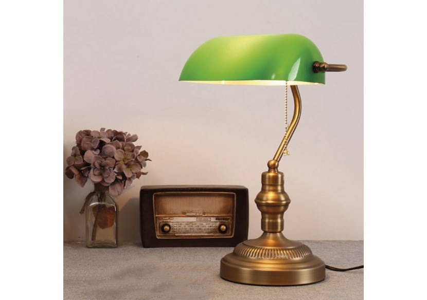 Lampe de banquier ancienne - LV419-V - Barcelona LED Lampe de banquier ancienne - LV419-V - Barcelona LED