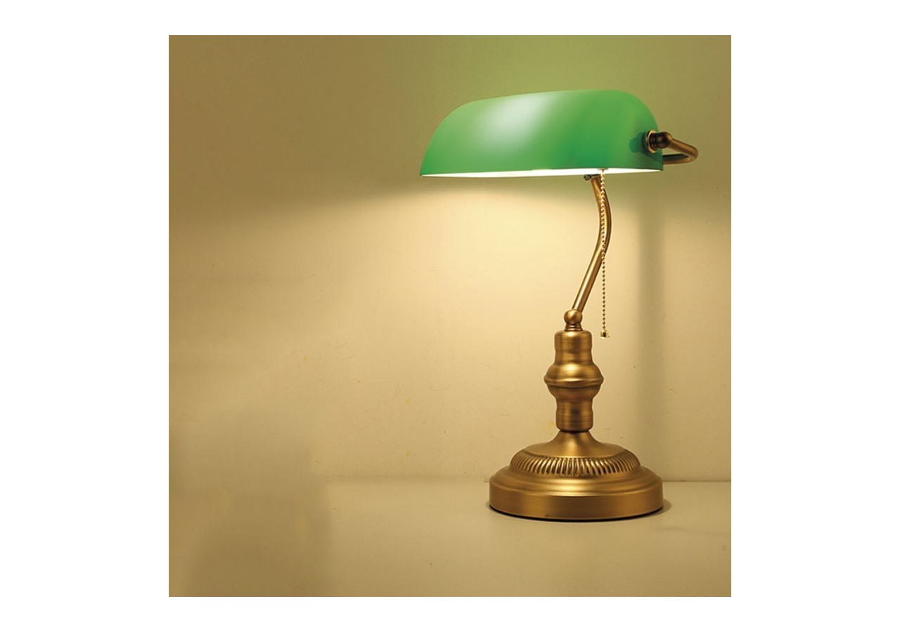 Lampe de banquier ancienne - LV419-V - Barcelona LED