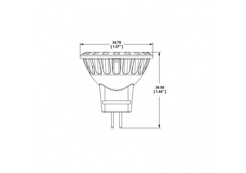 Ampoule LED MR11 4W 12V - B490BN - Barcelona LED