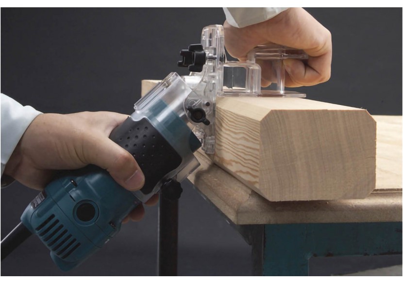 Affleureuse 530W - Makita : Confort'Mat