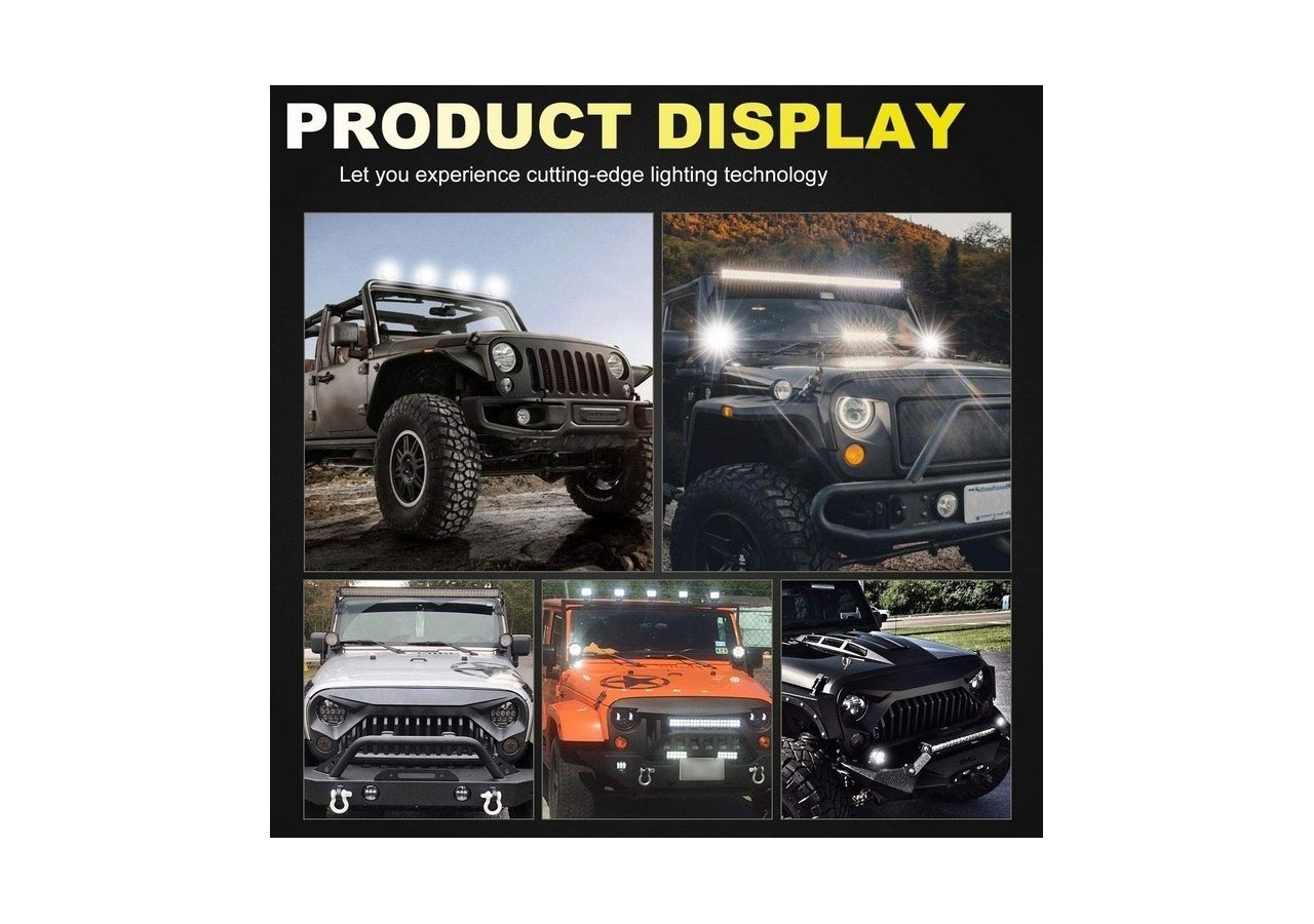 Spot LED pour 4x4, automobile et bateau 27W1400lm - BV001 - Barcelona LED
