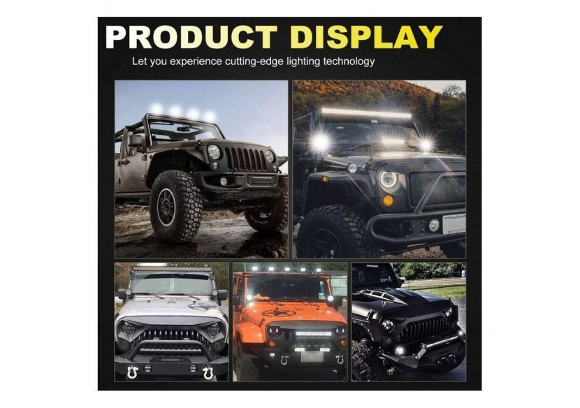 Projecteur LED 42W 12-24V DC-Machines, automobiles et bateaux-1600lm-60 degrés - BV002 - Barcelona LED Projecteur LED 42W 12-24V DC-Machines, automobiles et bateaux-1600lm-60 degrés - BV002 - Barcelona LED