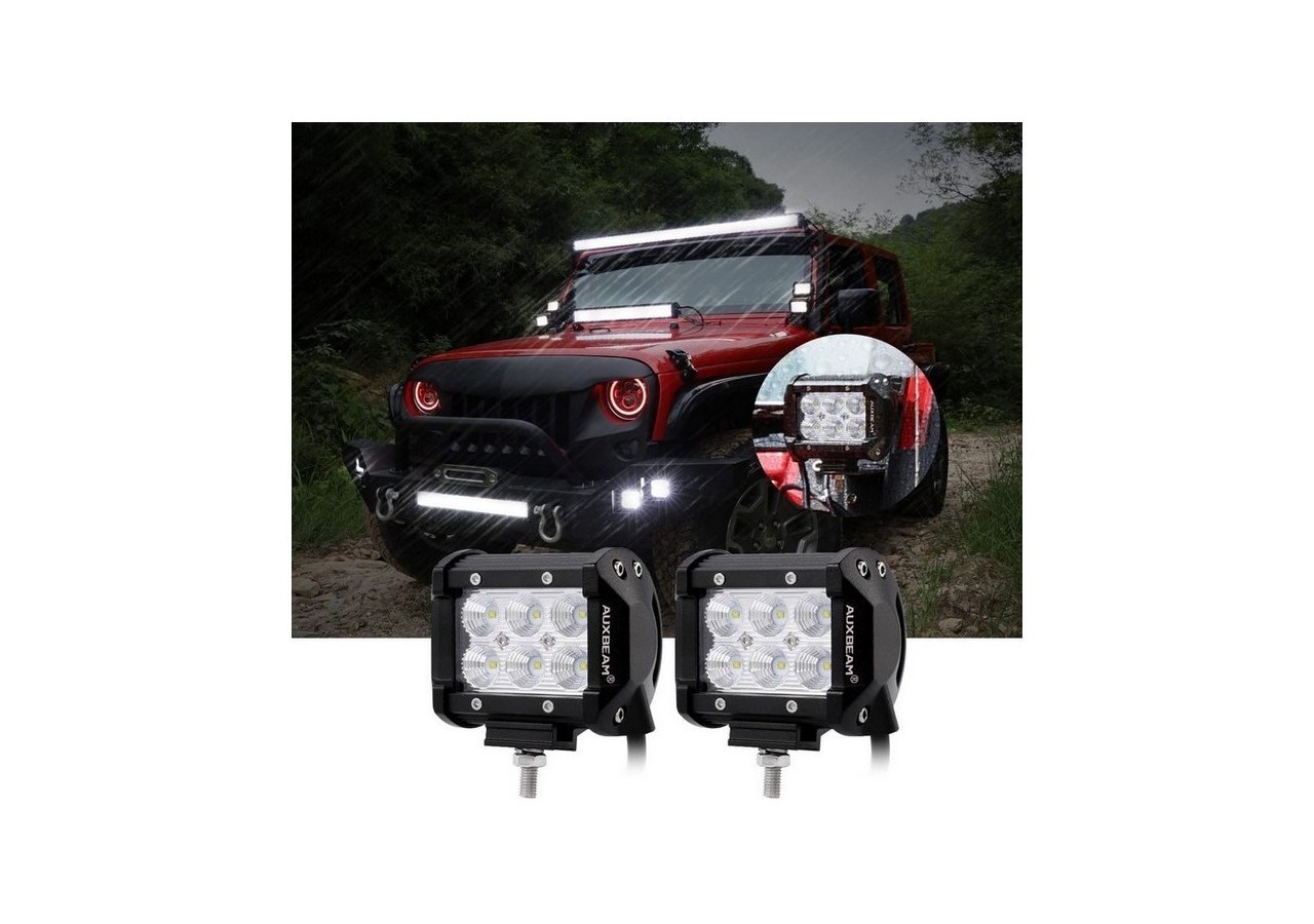 Spot LED pour machine, 4x4 off road automobile et bateau 18W-1800lm-Angle fermé - BV004 - Barcelona LED