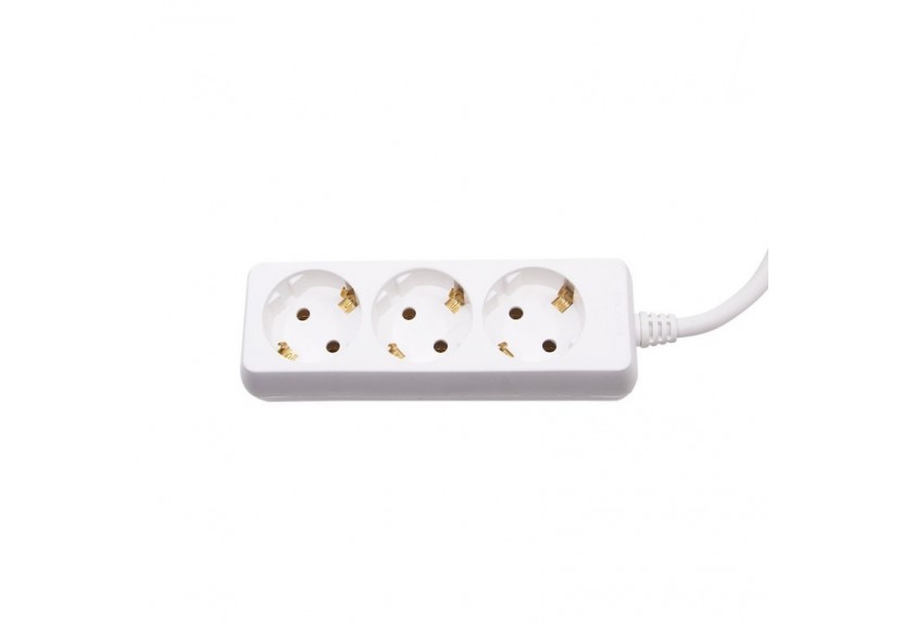 Multiprise Schuko à 3 prises avec câble de 3m - A0100-3 - Barcelona LED Multiprise Schuko à 3 prises avec câble de 3m - A0100-3 - Barcelona LED